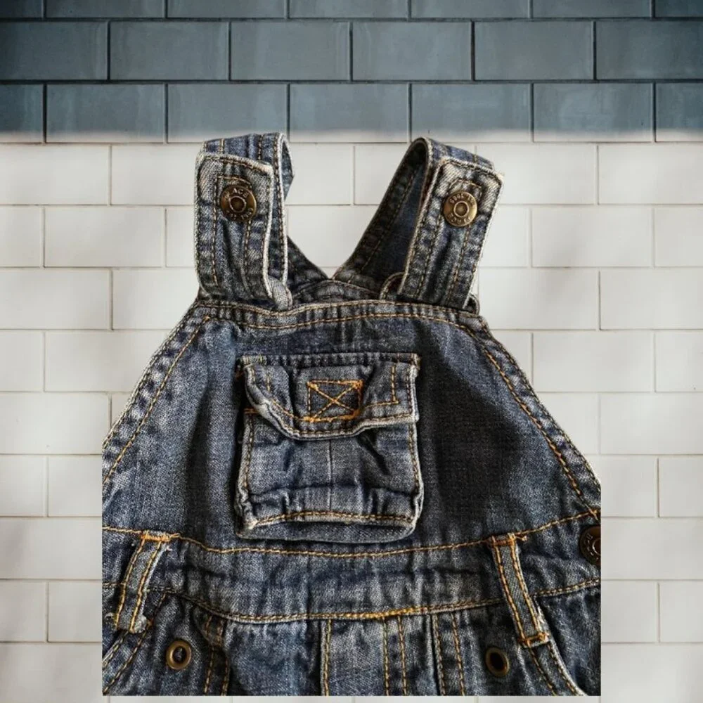 The Children's Place Distressed Jean Overalls